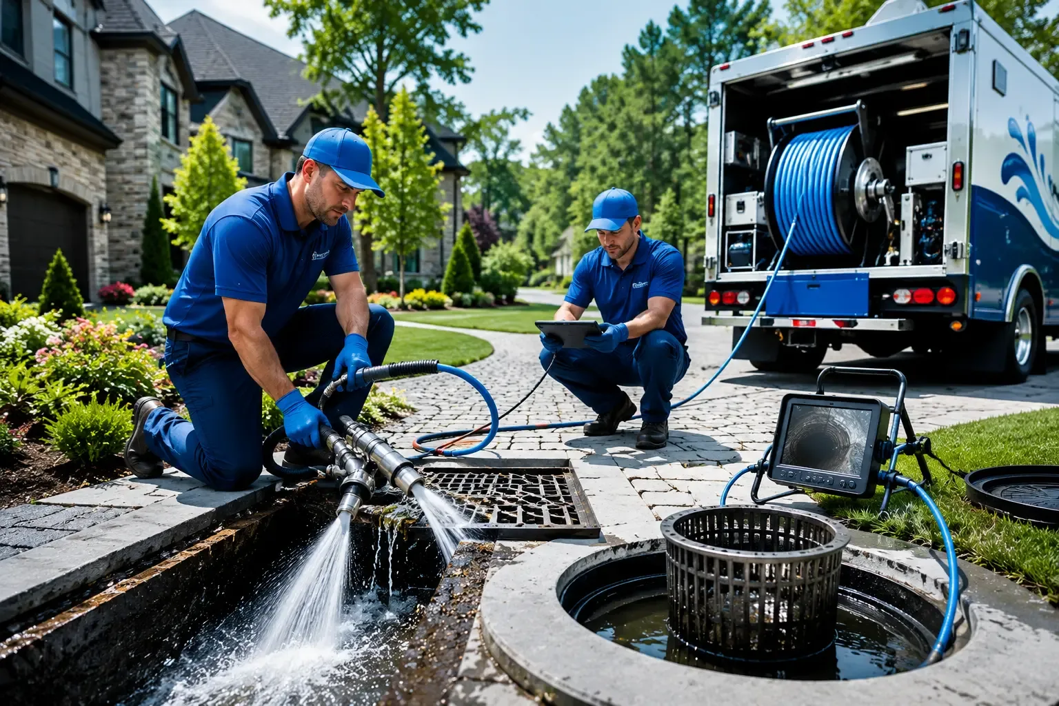 Local outdoor drain cleaning professionals in Beaumont, MS